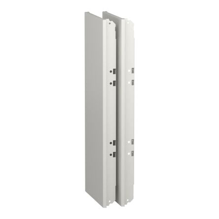 Schneider Electric LV Series RAL 9003 White Sheet Steel Side Panel, 650mm H, 250mm W, for Use with PrismaSeT G Enclosure [LVS08353]; 653-927