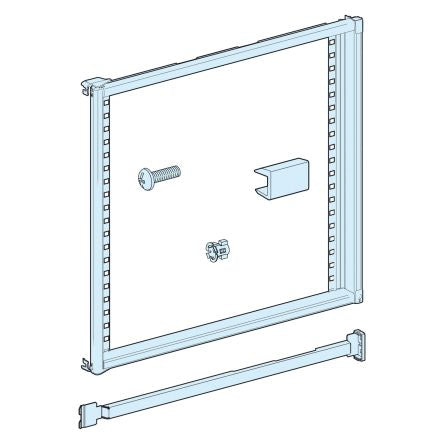 Schneider Electric LVS Series Front Plate for Use with Enclosure, 500 x 650mm [LVS08560]; 653-930