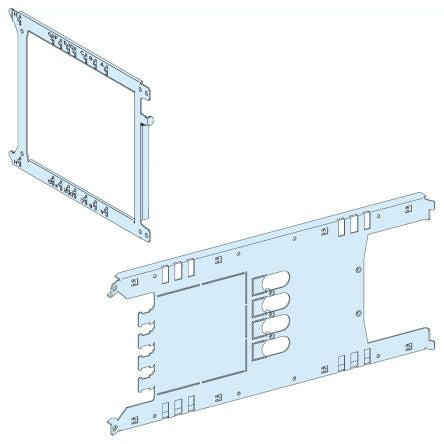 Schneider Electric LVS Series Sheet Steel Mounting Plate for Use with Enclosure, 575 x 245mm [LVS03415]; 654-043