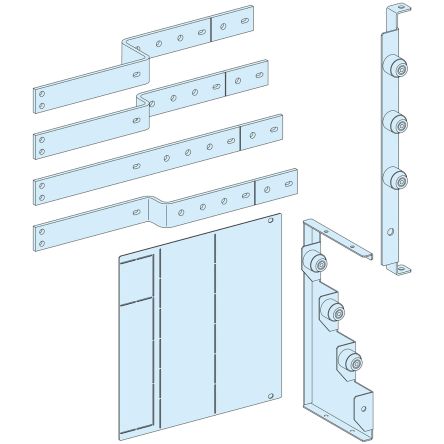 Schneider Electric LVS Series Connection Terminal for Use with Enclosure, 375 x 577 x 350mm [LVS04484]; 654-054