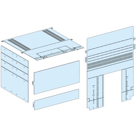 Schneider Electric LVS Series Cover for Use with Enclosure [LVS04854]; 654-057