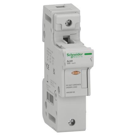 Schneider Electric Fuse Switch Disconnector, 1 Pole, 50A Max Current [A9GSB150]; 654-092