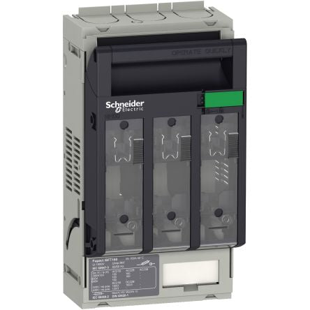 Schneider Electric Fuse Switch Disconnector, 3 Pole, 160A Max Current [LV480801]; 654-166