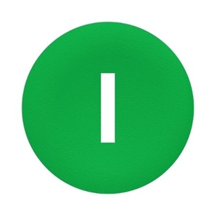 Schneider Electric Green Push Button Cap for Use with Push Button, 22mm [ZBA331]; 654-194
