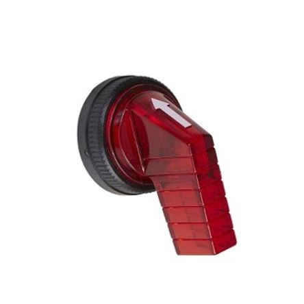 Schneider Electric Harmony 9001K Series Selector Switch Head, 30mm Cutout, Red Handle [9001R24]; 654-217