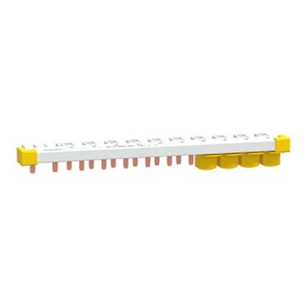 Schneider Electric Easy9 1+N Phase Busbar, 230V ac, 9 mm, 18 mm Pitch [SEPNB112]; 654-221