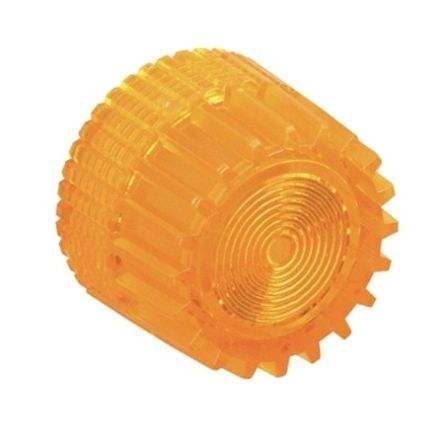 Schneider Electric Amber, Clear Push Button Cap for Use with Push Button, 30mm [9001A7]; 654-234