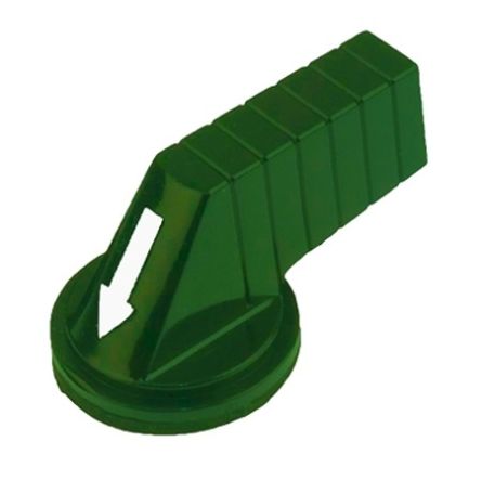 Schneider Electric Harmony 9001K Series Selector Switch Head, 30mm Cutout, Green Handle [9001G24]; 654-258