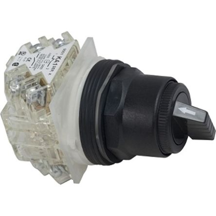 Schneider Electric Standard Handle Selector Switch - (DPDT) 30mm Cutout Diameter 3 Positions [9001SKS43BH2]; 654-261