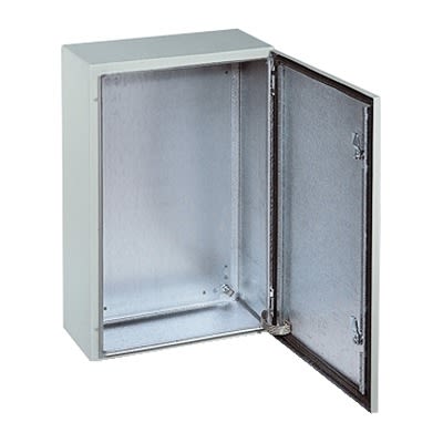 Schneider Electric NSY Series Grey General Purpose Enclosure, IP55, IK10, 600 x 400 x 200mm [NSYS3HF6420P]; 654-289