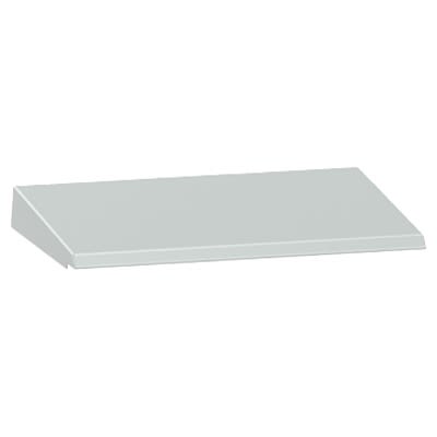 Schneider Electric NSY Series RAL 7035 Grey Steel Enclosure Canopies, 1.008m W, 42mm H, 322mm D, 1008mm L For Use With [NSYSCMX10030]; 654-344