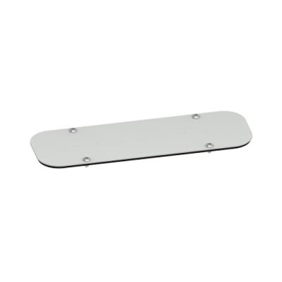 Schneider Electric NSY Series RAL 7035 PE, Steel Gland Plate, 245mm H, 200mm W, 400mm L for Use with Panelset S3D [NSYTLB]; 654-372