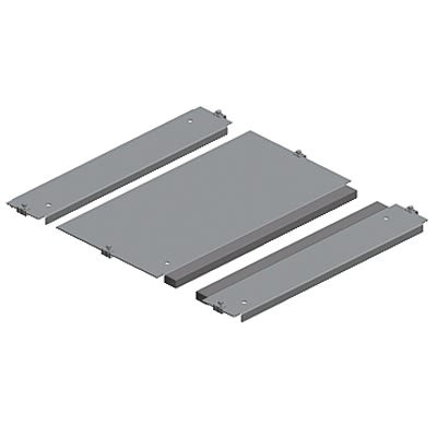 Schneider Electric NSY Series Steel Gland Plate, 35mm H, 400mm W, 800mm L for Use with Electrical Enclosures [NSYEC481]; 654-391