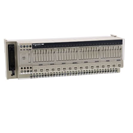 Schneider Electric ABE Series Base for Use with PLC, 19 → 30 V [ABE7H16F43]; 654-565