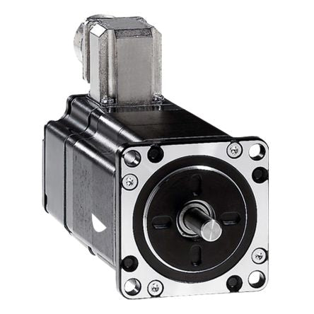 Schneider Electric BRS Series Single Shaft Stepper Motor, 1.7Nm Torque, 48 V, 1.8°, 57.2 x 57.2mm Frame, 8mm Shaft [BRS368H130AAB]; 654-594