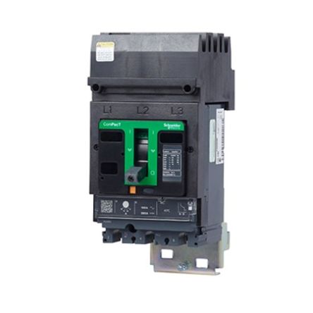Schneider Electric, ComPacT NSX MCCB 3P 50A, Breaking Capacity 25 kA, Panel Mount [IL0503P25]; 654-701