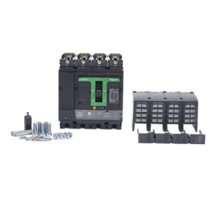 Schneider Electric, Acti9 MCCB 4P 160A, Panel Mount [SE160QCB3LSM]; 654-719