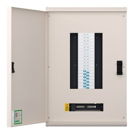 Schneider Electric Acti9 3, 3+N Phase Distribution Board, 14 Way, 250 A [SEA9BPN8AFD6]; 654-722