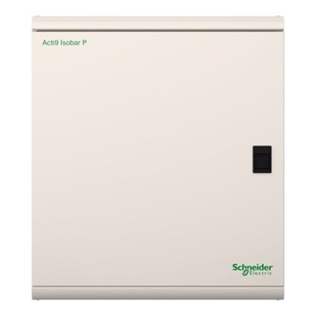 Schneider Electric Acti9 3, 3+N Phase Distribution Board, 12 Way, 250 A [SEA9BPNAFD12]; 654-762