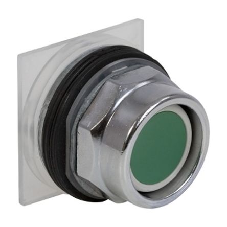 Schneider Electric Harmony 9001K Series Push Button, Spring Return, Screw Mount, 30mm Cutout [9001KR2GH13]; 654-772