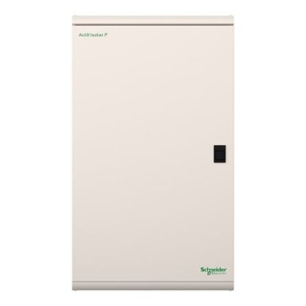 Schneider Electric Acti9 3, 3+N Phase Distribution Board, 24 Way, 250 A [SEA9BPNAFD24]; 654-823