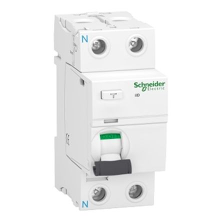Schneider Electric Acti9 iID RCCB, 100A, 2 Pole, 300mA, Type AC, 220 → 240V ac [SEA9R14291]; 654-824