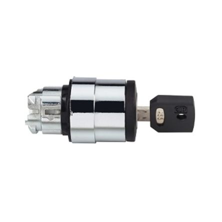 Schneider Electric ZB4 Series 3 Position Selector Switch Head, 22mm Cutout, Black Handle [ZB4BG7K]; 654-829