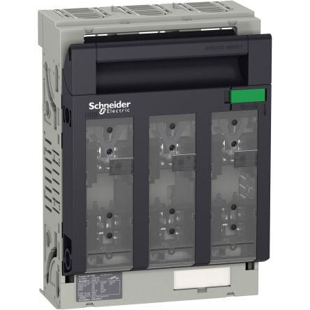 Schneider Electric Fuse Switch Disconnector, 3 Pole, 400A Max Current [LV480807]; 654-881