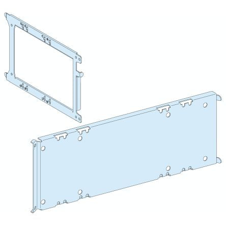 Schneider Electric LVS Series Sheet Steel Mounting Plate for Use with Enclosure, 650 x 200mm [LVS03501]; 654-892
