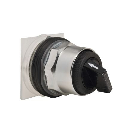 Schneider Electric Spring Return Selector Switch - 30mm Cutout Diameter 2 Positions [9001KS34B]; 654-936