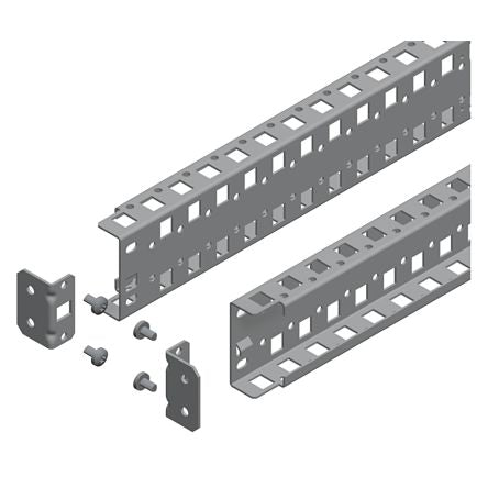 Schneider Electric NSY Series Steel Rail for Use with Enclosure, 1200 x 65 x 27mm [NSYSUCR65120]; 654-987