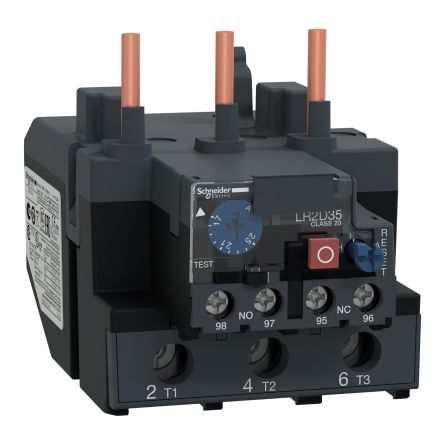 Schneider Electric LR Overload Relay 1NO + 1NC, 17 → 25 A Contact Rating, TeSys [LR2D3522]; 655-023