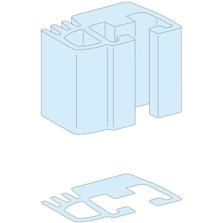 Schneider Electric LVS Series Busbar Accessories for Use with Enclosure [LVS04505]; 655-072