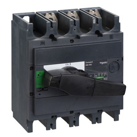 Schneider Electric Fuse Switch Disconnector, 3 Pole, 400A Max Current [31110]; 655-162