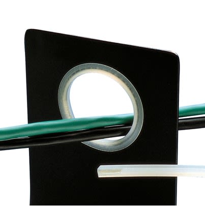 Panduit GES Natural Polyethylene Slotted Grommet Edging GES62F-A-C [GES62F-A-C]; 655-370