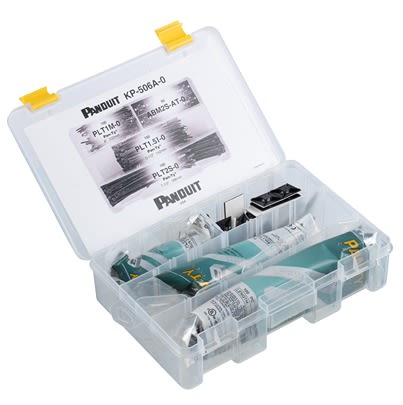 Panduit Cable Tie Kit, Industrial Maintenance Kit, Clear Nylon [KP-506A-0]; 655-374