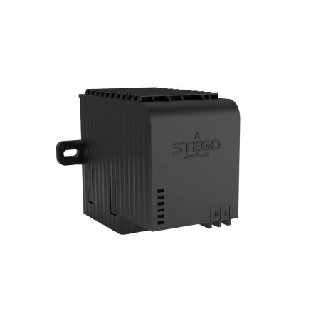 STEGO Enclosure Heater, 100 → 120V, 800W Output, 80°C, 96mm x 66mm x 120mm [03231.9-00]; 655-421