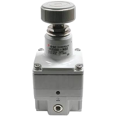 SMC G 1/4 Regulator - 0.005MPa to 0.2MPa, IR2000-F02BG-X1 [IR2000-F02BG-X1]; 655-602