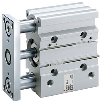 SMC Guide Cylinder - MGPA25TF-175AZ, 25mm Bore, 175mm Stroke, MGP Series, Double Acting [MGPA25TF-175AZ]; 655-611