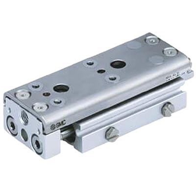 SMC Guide Cylinder - MXQ20A-40ZG, 20mm Bore, 40mm Stroke, MXQ Series, Double Acting [MXQ20A-40ZG]; 655-621