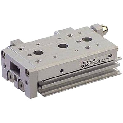 SMC Guide Cylinder - MXS8-20B, 8mm Bore, 20mm Stroke, MXS Series, Double Acting [MXS8-20B]; 655-625
