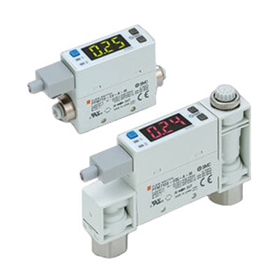 SMC PFM711 Series Flow Meter for Fluid, 2 L/min Min, 100 L/min Max [PFM711S-C6-F-M-V]; 655-628