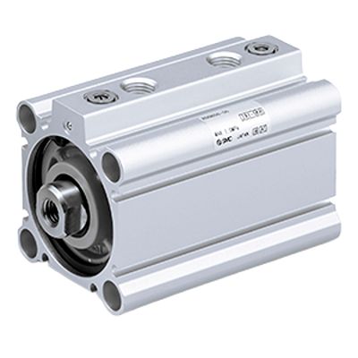 SMC Pneumatic Cylinder - RDQA40TF-100M, 40mm Bore, 100mm Stroke, RQ Series [RDQA40TF-100M]; 655-631