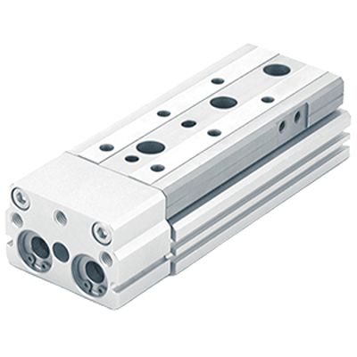 SMC Guide Cylinder - 13-MXQ20-75, 20mm Bore, 75mm Stroke, MXQ Series, Double Acting [13-MXQ20-75]; 655-657
