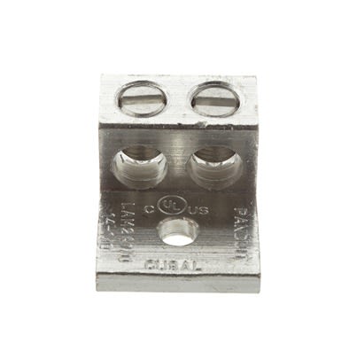 Panduit, LAM Ring Terminal, 6.4mm Stud Size, Silver [LAM2A1/0-14-Q]; 655-677