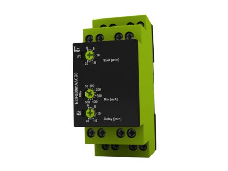 Current Monitoring Relay, 1 Phase, DPDT, 230V ac, DIN Rail [E3IF500MAAC20 230V AC]; 658-314