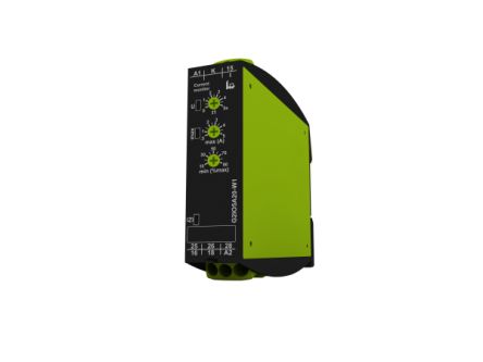 Current Monitoring Relay, 1 Phase, DPDT, 12 → 400V ac, DIN Rail [G2IO5A20-W1+TR2 230V (VE10)]; 658-331