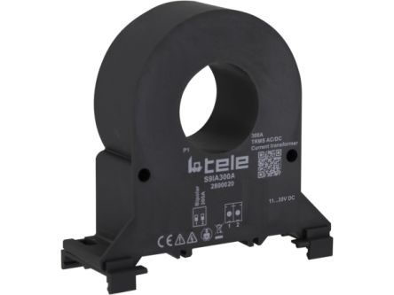 SensAct Series Solid Core Current Transformer, 0 → 300A Input, 0 → 300A, 4 → 20 mA Output, 11 [S9IA300A]; 658-351