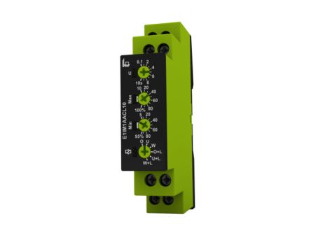 Current Monitoring Relay, 1 Phase, SPDT, 230V ac, DIN Rail [E1IM1AACL10 230V AC]; 658-369