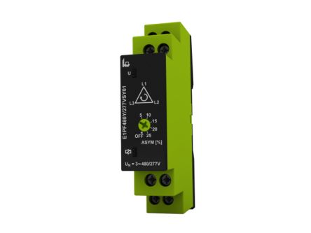 Phase Monitoring Relay, 3 Phase, SPDT, 230V ac, DIN Rail [E1PF480Y/277VSY01]; 658-372